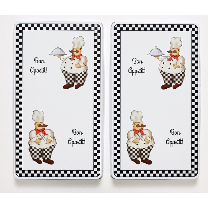 Set of 2 Rectangle Burner Covers Montgomery Ward