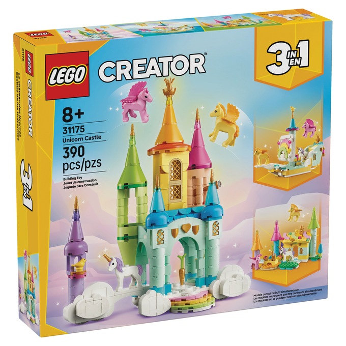 LEGO Creator 3-in-1 Unicorn Castle, , large