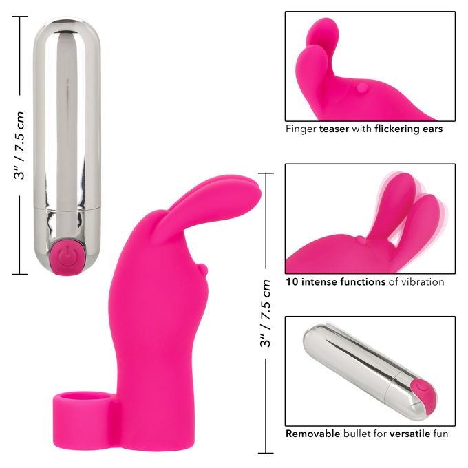 Intimate Play Rechargeable Finger Bunny, , large