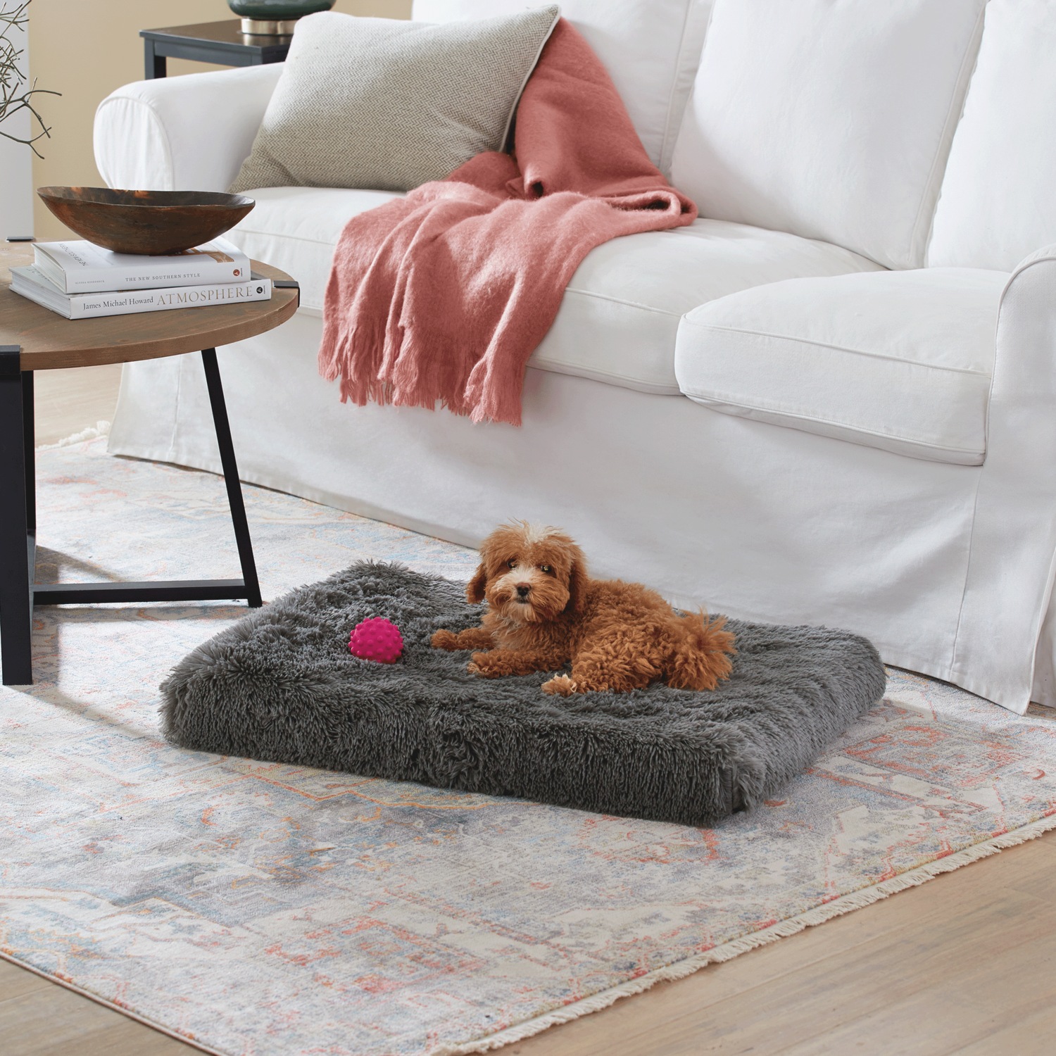 Montgomery Ward Ultra Cozy Pet Bed Gray Small Medium