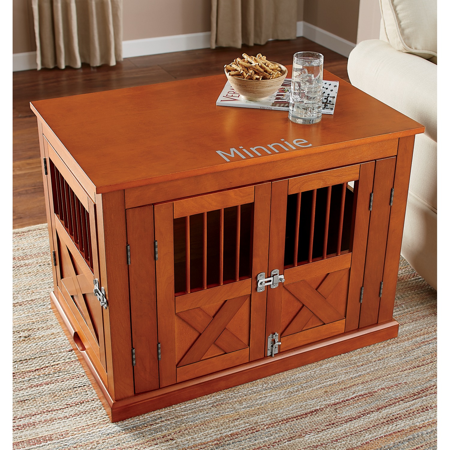 Coffee Table Kennel : Unipaws Crate With Pet Cushion Durable Kennel Fashion Design Dog House Side Table For Indoor Use White Walmart Com Walmart Com : The golden leaf round coffee table represents a blend of modern style and superior craftsmanship.