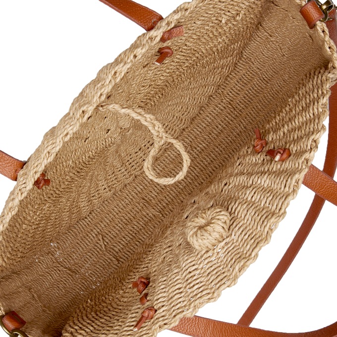 Circle Straw Bag, , large