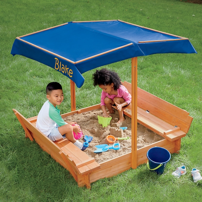 Convertible Sandbox with Sunshade, , large
