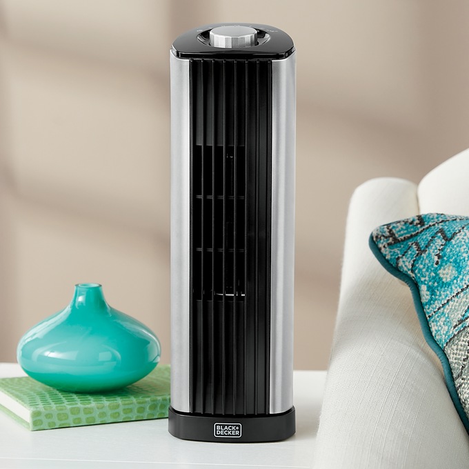 BLACK+DECKER 14" Mini Tower Fan, , large