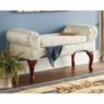 Rose Storage Bench, Ivory, large