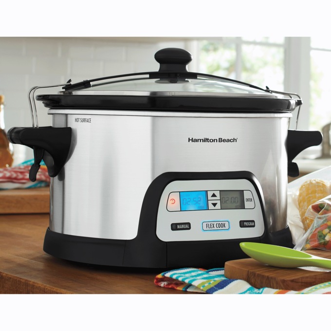 Hamilton Beach FlexCookTM 6-qt. Slow Cooker, , large