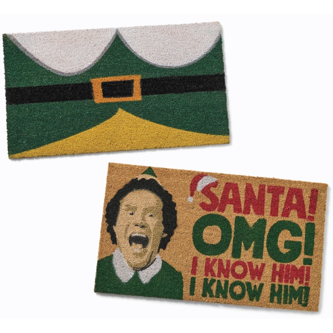Set of 2 Licensed Character Coir Door Entry Mat - 20" x 34", , large