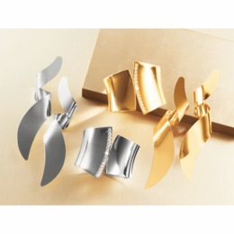 Wave Metal Jewelry, , large