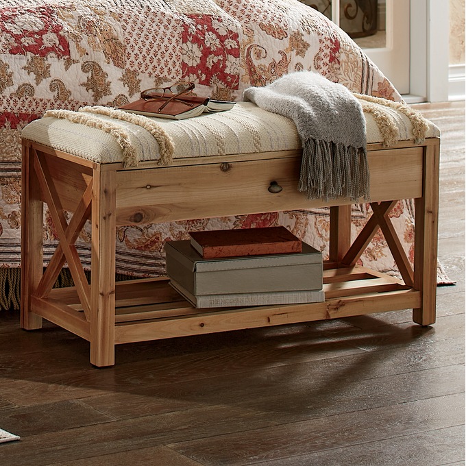 Darren Storage Bench, , large