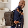Faux-Leather Backpack, , large