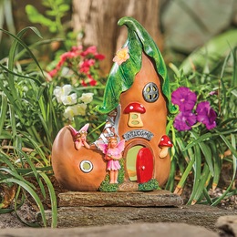 Solar Shoe Fairy House, , large