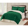 Reversible Sherpa Comforter, Charcoal, large