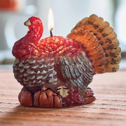 Turkey Tom Figural Candle, , large