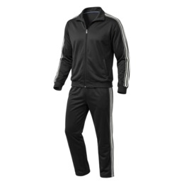 Casual 2 Piece Men's Active Set with Side Stripe Accents, , large