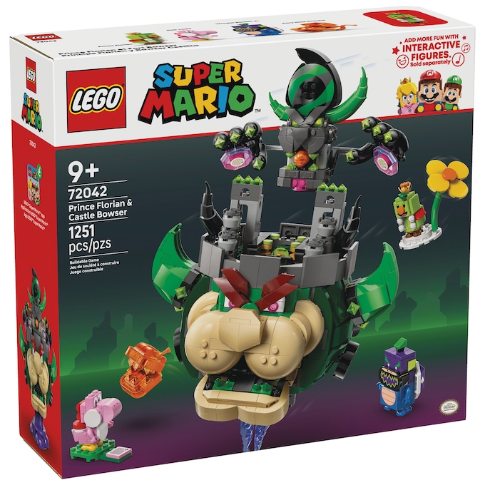 LEGO Super Mario Prince Florian & Castle Bowser, , large