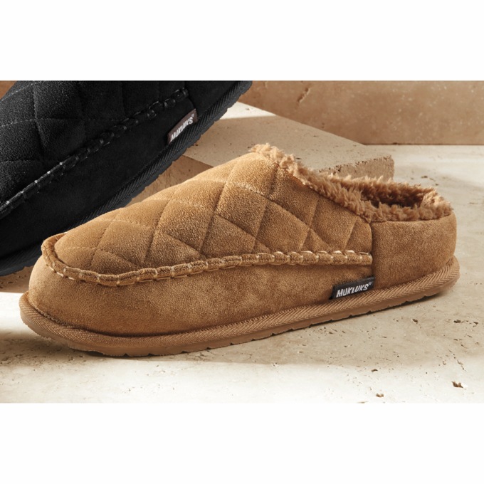 MUK LUKS Men's Pieced Scuff, , large