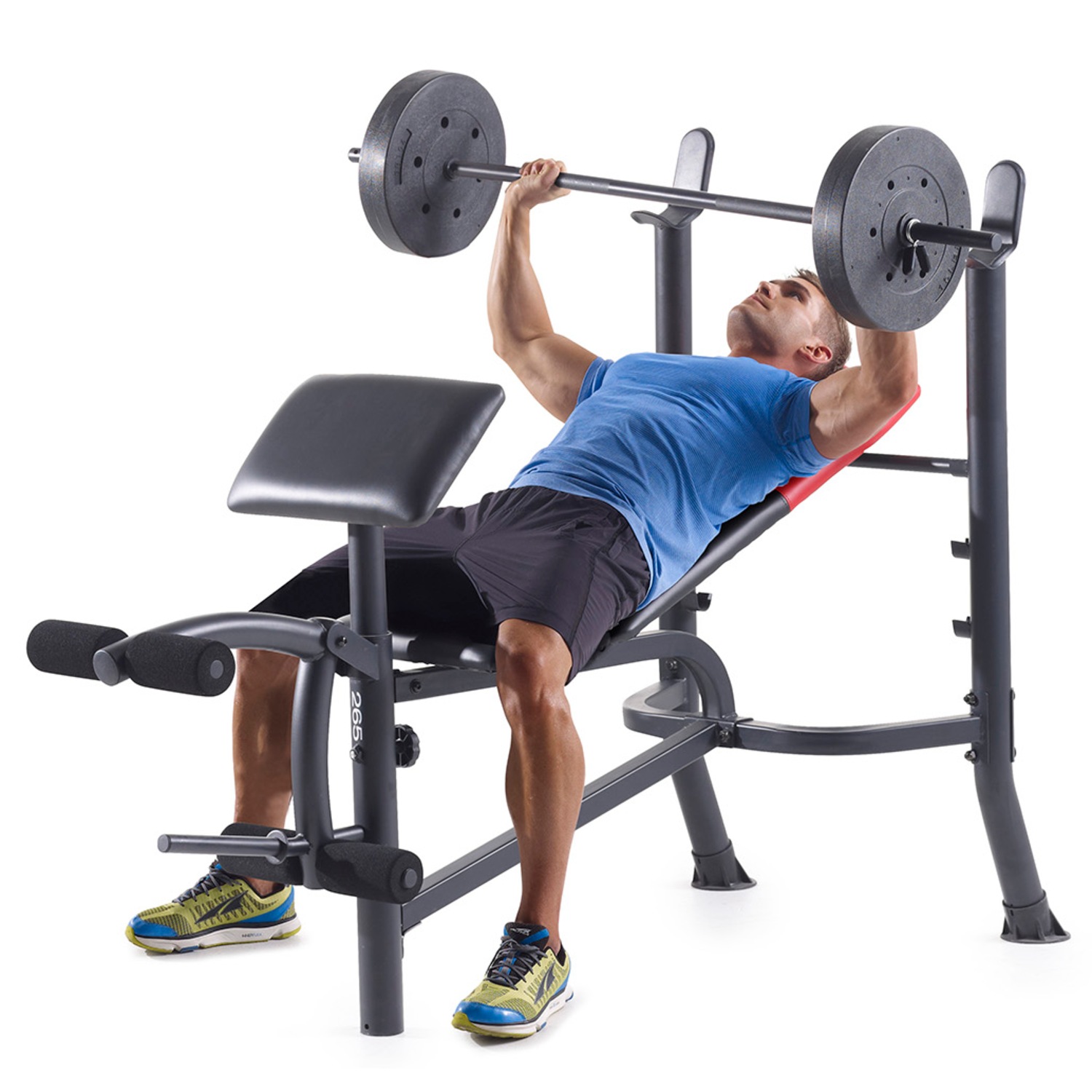 Weider Pro 265 Bench With Weights Montgomery Ward