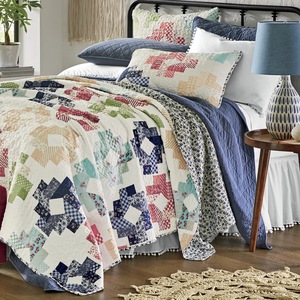 Clara Print Patch Sham, , large