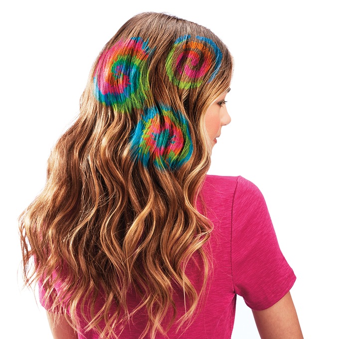 Cra-Z-Art Shimmer &#39;n Sparkle Tie-Dye Effects Hair Designer, , large