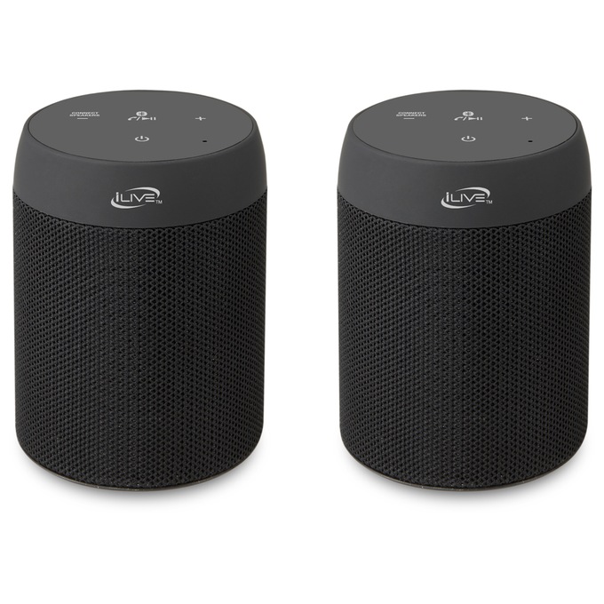 iLive Dual Wireless Speakers, , large
