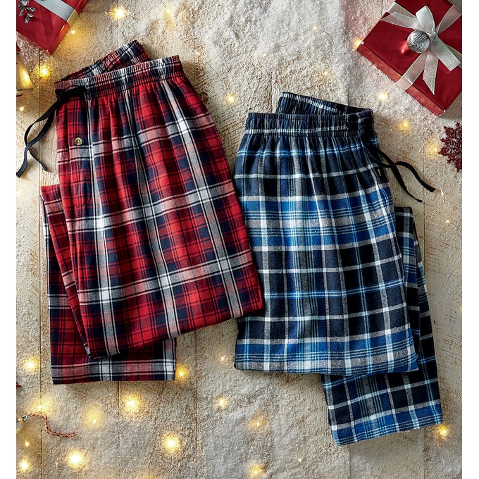 2-Pack Flannel PJ Pants, , large
