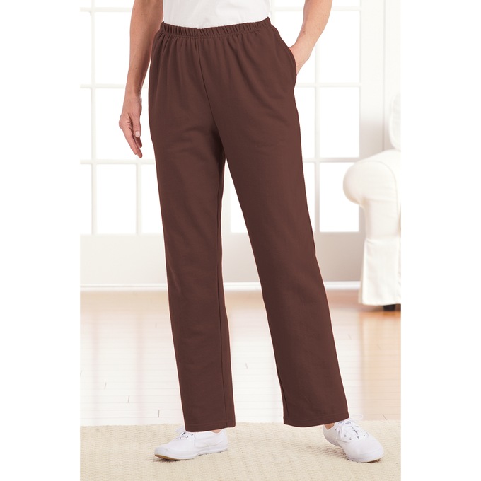 Casual Fleece Cotton-Blend Pant for Women, , large