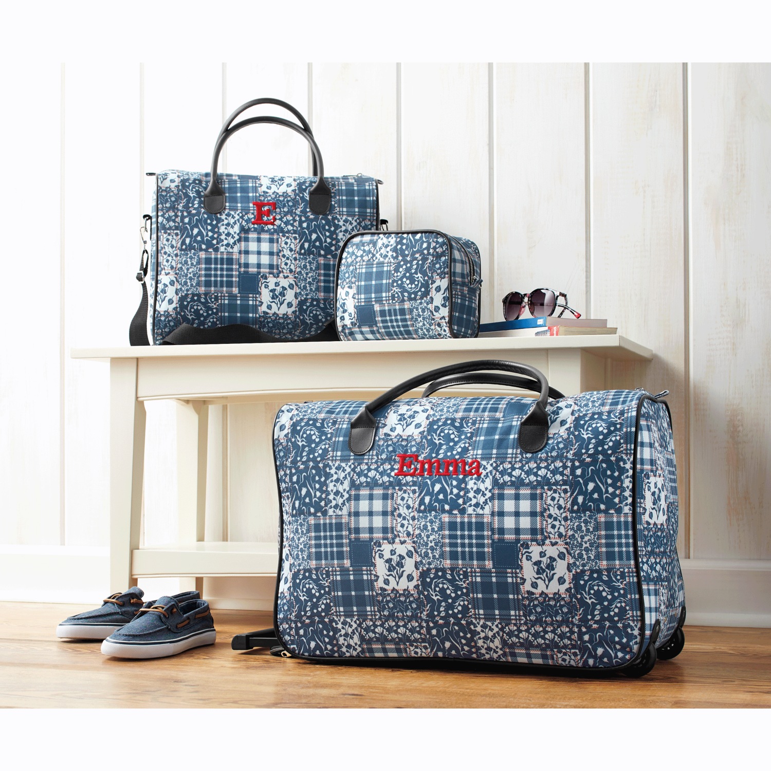 Personalized 3 Piece Weekender Set Montgomery Ward