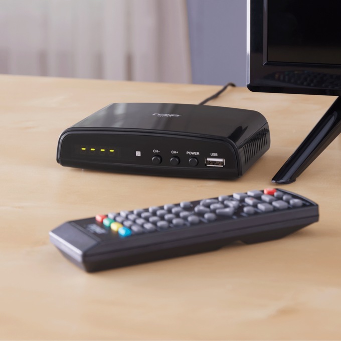 Naxa Digital TV Converter Box, , large