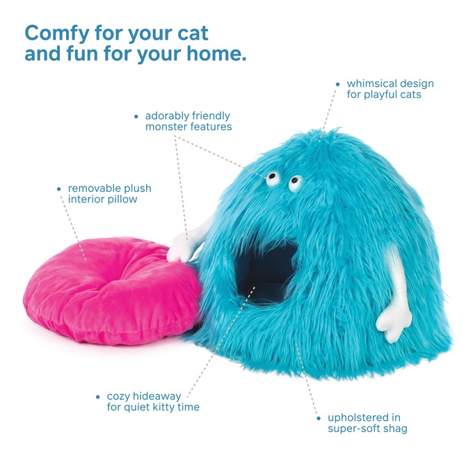 Kitty Power Paws Comfy Monster Hideaway, , large