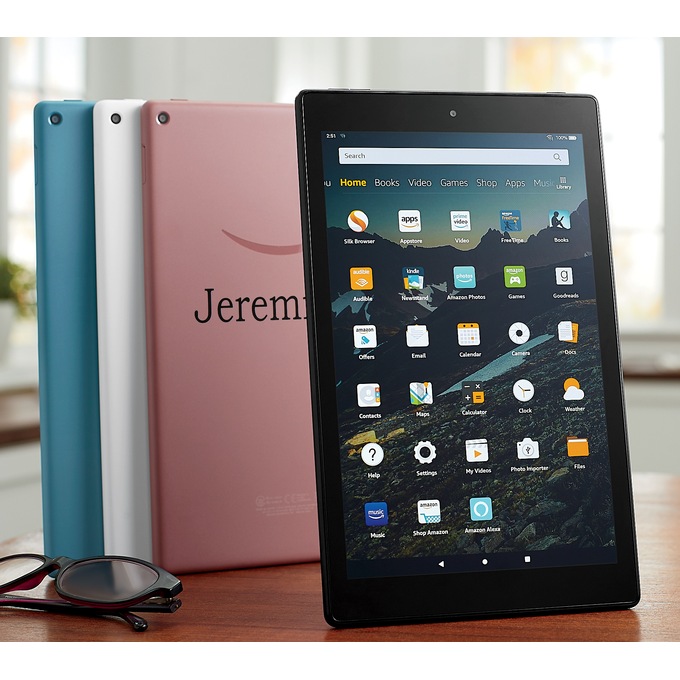 Amazon 10" Fire Tablet with Alexa, , large