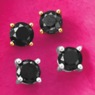 Black Diamond Earrings, , large