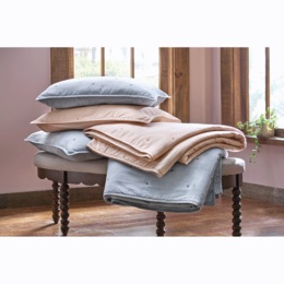 Railroad Stripe Vintage Americana Quilt and Sham, , large