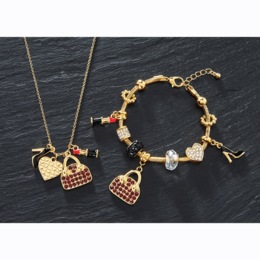 Shopping Charm Necklace or Bracelet , , large