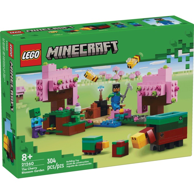 LEGO Minecraft The Cherry Blossom Garden, , large