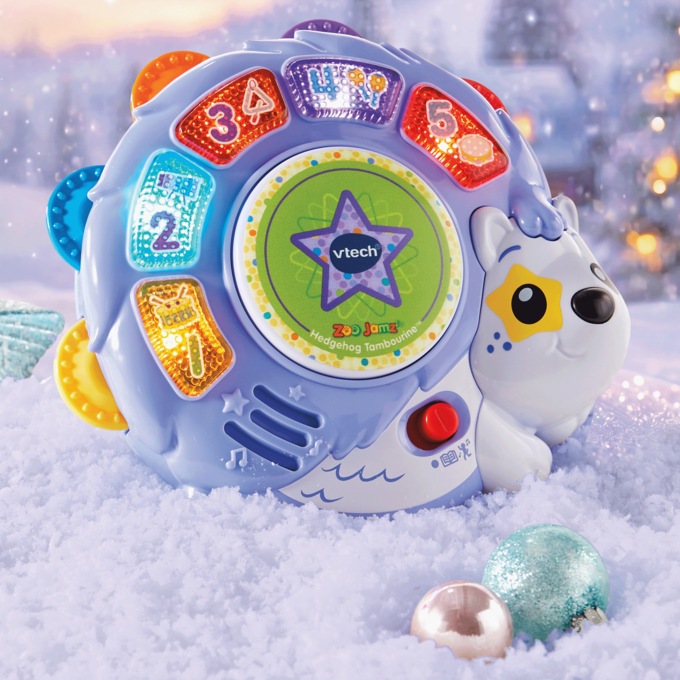 VTech Hedgehog Tambourine, Multi, large