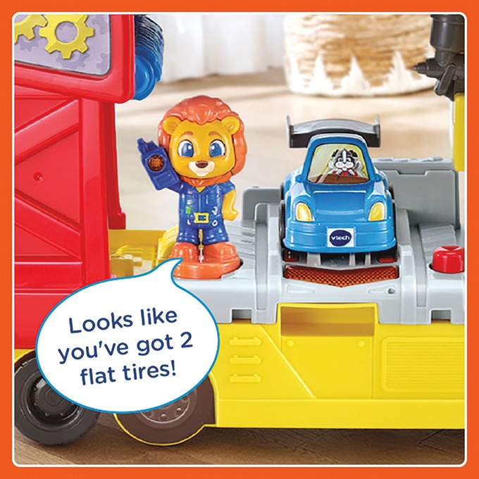 VTech 3-in-1 Race & Repair Hauler, Multi, large