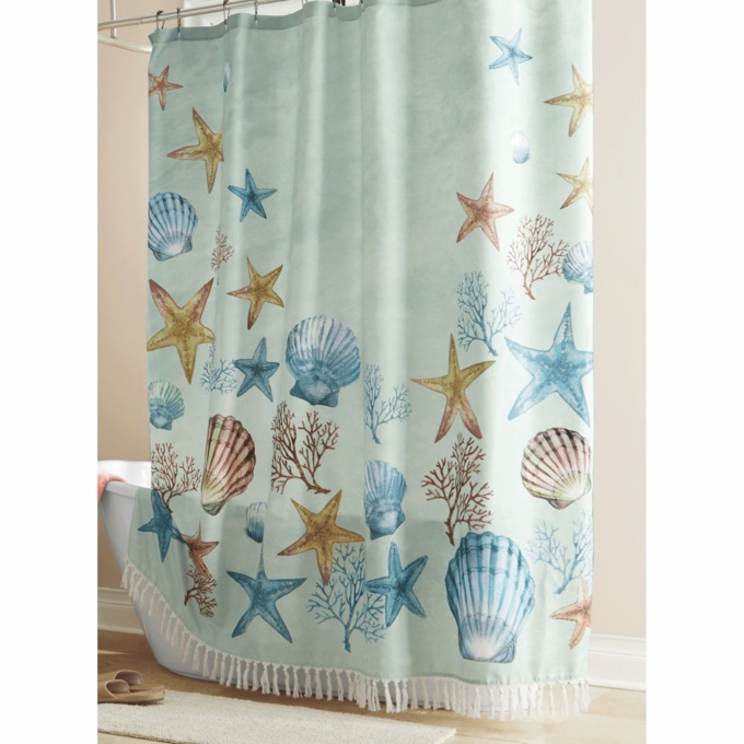 Key West Shower Curtain, , large