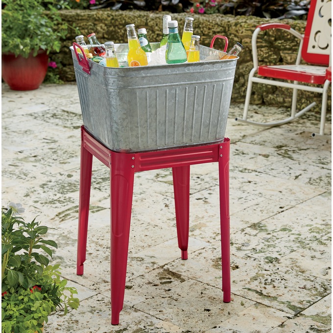 Washtub Beverage Stand Montgomery Ward