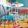 Colorful Iron Dining Chair, , large
