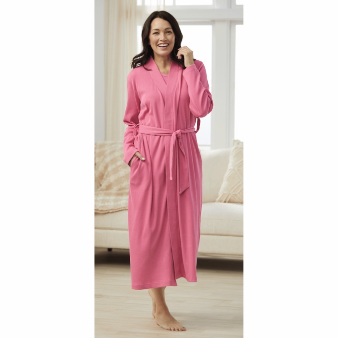 Wide-Rib Robe, , large