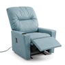 Youth Recliner with USB Ports, Slate Blue, large
