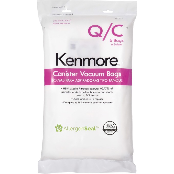 Kenmore Canister 6-Pack Replacement Bags, , large