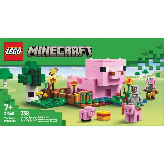 LEGO Minecraft Baby Pig House, , large