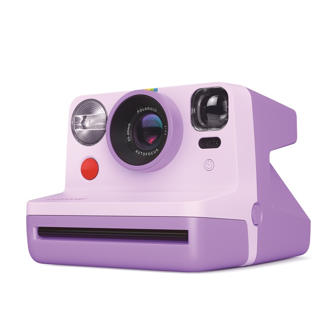 Polaroid Now Instant Camera, Purple, large