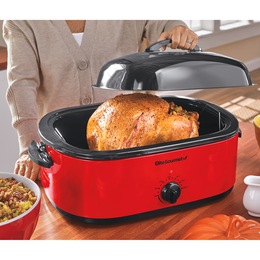 Elite Gourmet 18-Quart Electric Roaster with Lid, , large