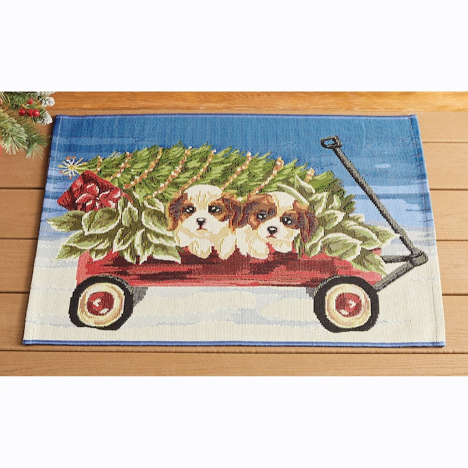 Wagon Indoor/Outdoor Mat - 24" x 34.5", , large