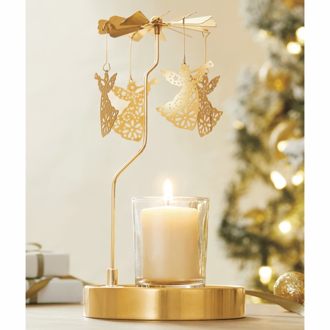 Winter Tealight Spinner, , large