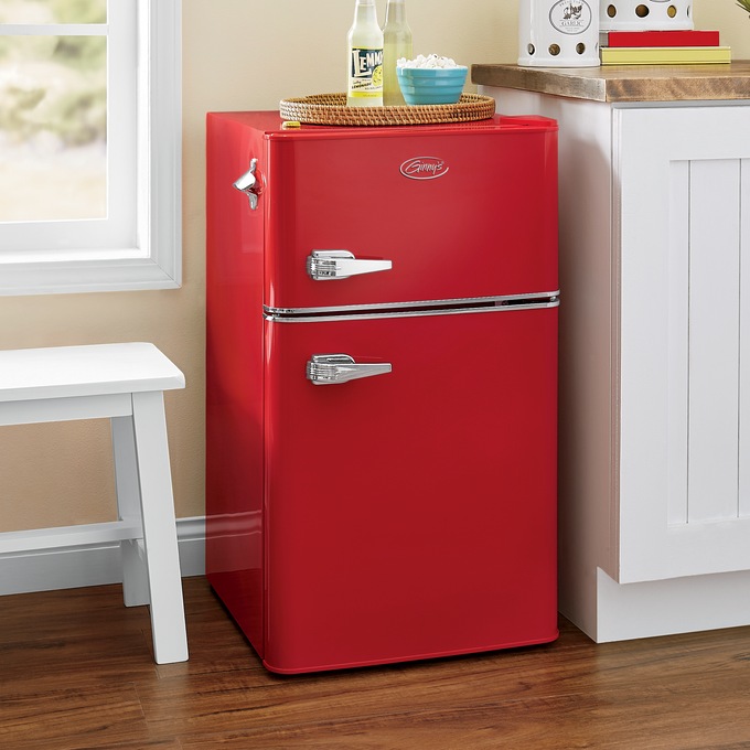 Ginny S 3 2 Cu Ft Retro Refrigerator Freezer Montgomery Ward