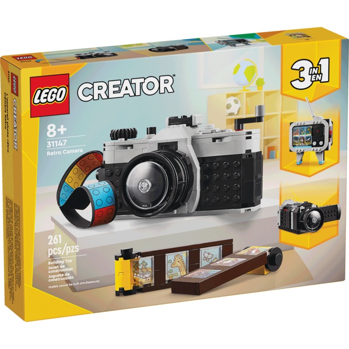 LEGO Creator Retro Camera 3in1 Toy, , large