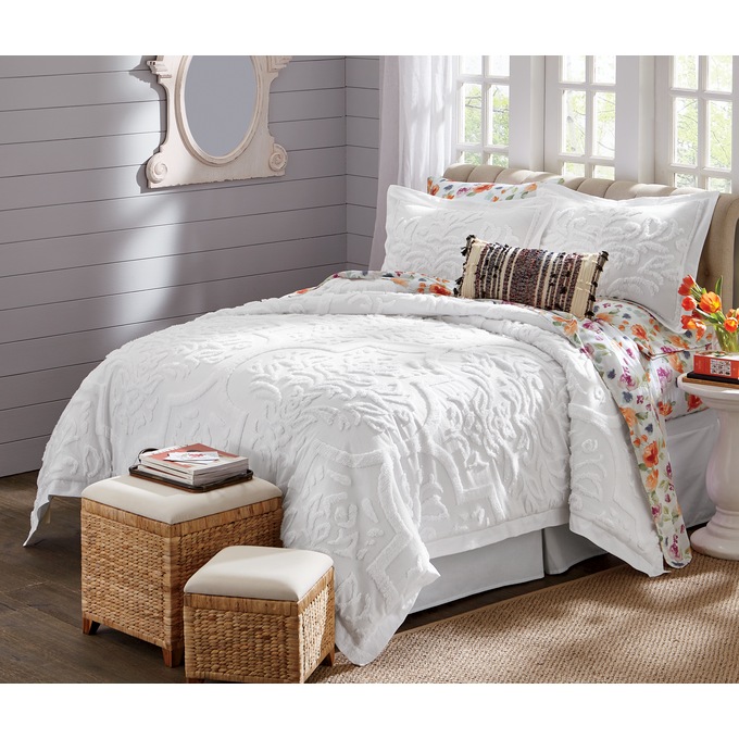 Camden Chenille Sham, , large